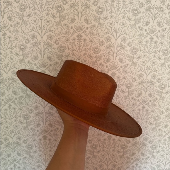 BRIXTON Stylish Brown Wide-Brim Hat - Picture 3 of 5